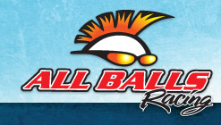 Logo de la marca all balls racing
